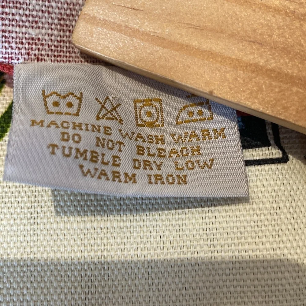 Williams Sonoma Made in Italy Cotton Linen Blend Pumpkin Kitchen Drying Towel